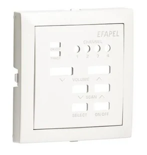 EFAPEL BASE ELEMENT CENTRALNY DO STEROWNIKA DŹWIĘKU KOŚĆ SŁONIOWA 90708 TMF - Sterowniki i przekaźniki - miniaturka - grafika 1