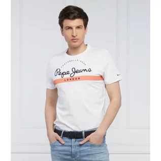 Koszulki męskie - Pepe Jeans London T-shirt Abrel | Regular Fit - grafika 1