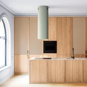 Okapy kuchenne - Globalo Callia Isola 39.1 Sage - miniaturka - grafika 1