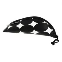 Herlitz Piórnik kosmetyczka Cocoon Just Black - - Piórniki - miniaturka - grafika 1