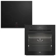 Zestawy AGD - Zestaw AGD do zabudowy Beko Piekarnik BEYOND BBIM 17300BPS+ Płyta indukcyjna HII 64402MTX - miniaturka - grafika 1