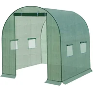 Szklarnie ogrodowe - Folia Ogrodnicza Tunelowa Mocna na Tunel Foliowy Szklarnię Ochrona 2x2m 4m - miniaturka - grafika 1