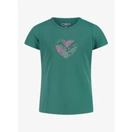 Odzież sportowa dziecięca - Koszulka dziewczęca CMP Rave G T-Shirt - miniaturka - grafika 1