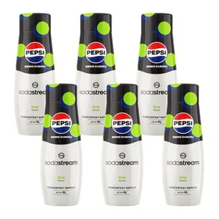 Syrop SODASTREAM Pepsi Max Limonka 6 x 440 ml - Syropy i koncentraty owocowe - miniaturka - grafika 1
