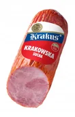 Pasztet i przetwory mięsne - Krakowska Sucha Krakus kiełbasa wieprzowa wędzona około 1,2 kg - miniaturka - grafika 1