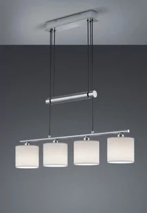 Trio Oświetlenie GARDA Lampa wisząca Nikiel matowy, 4-punktowe 305400411 (305400401) - Lampy sufitowe - miniaturka - grafika 1