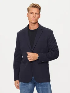 Guess Marynarka M4BN09 WGMB2 Granatowy Regular Fit - Marynarki męskie - miniaturka - grafika 1