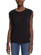 Koszulki i topy damskie - ESPRIT Collection Damska koszulka 072EO1K321, 001/BLACK, L - miniaturka - grafika 1