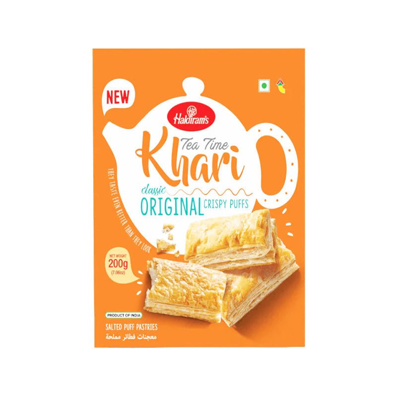 Ciastka listkowe Haldiram's Khari Classic 200g - chrupiące klasyczne