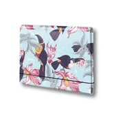 Teczki i skoroszyty - Penmate Teczka łamana A5 na gumkę Tukan - miniaturka - grafika 1