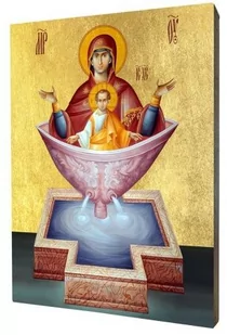 Ikona Matki Bożej Źródło Życia - Ikony i obrazy sakralne Ikona Matki Bożej Źródło Życia - Ikony i obrazy sakralne - miniaturka - grafika 1