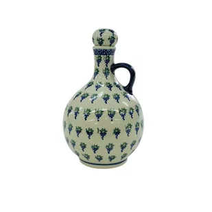 Ceramiczna butelka kula Ceramika Bolesławiec - Karafki - miniaturka - grafika 1