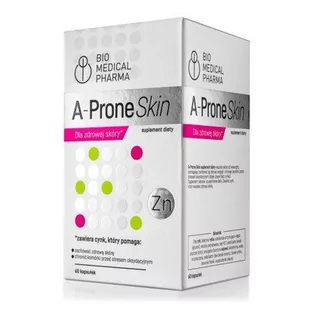Bio Medical Pharma A-Prone Skin Suplement diety 60 kaps. - Włosy, skóra, paznokcie - miniaturka - grafika 1