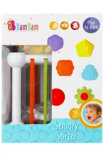 Klocki sensoryczne z akcesoriami BAM BAM 492760 - Klocki - miniaturka - grafika 1
