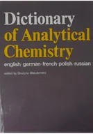 Chemia - Dictionary of Analytical Chemistry - miniaturka - grafika 1