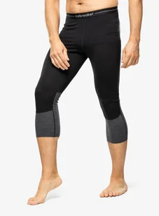 Getry termiczne Icebreaker Merino 200 ZoneKnit Legless - black/jet - Bielizna sportowa męska - miniaturka - grafika 1