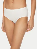 Majtki damskie - Triumph Komplet 2 par fig klasycznych z wysokim stanem Sense Of Cotton 10225046 Biały - miniaturka - grafika 1