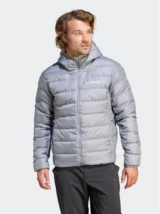 adidas Kurtka puchowa Terrex Multi Light Down IP6042 Szary Slim Fit - Odzież trekkingowa męska - miniaturka - grafika 1
