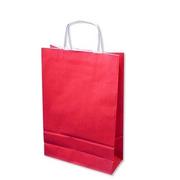 Opakowania i torebki na prezenty - Torebka prezentowa, 305x170x425mm, czerwona - miniaturka - grafika 1