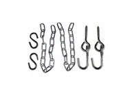 Hamaki - Vivere Zestaw mocujący do hamaka VIVERE CHAIN, srebrny - miniaturka - grafika 1