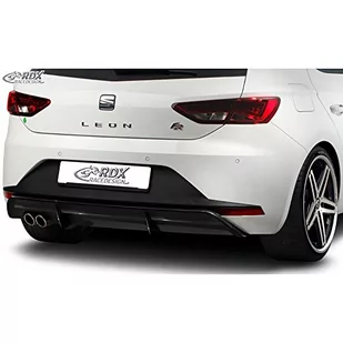 Osłona tylnego zderzaka "Dyfuzor" kompatybilna z Seat Leon 5F FR SC/5-drzwiowa 2013-2017 z wyłączeniem ST/Cupra (ABS błyszczący czarny) - Akcesoria tuningowe - miniaturka - grafika 1