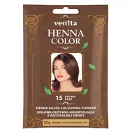 Odżywki do włosów - Venita HENNA COLOR Ziołowa Odżywka koloryzująca nr 15 BRĄZ 30 g - miniaturka - grafika 1
