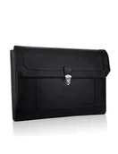 Teczki i aktówki - Betlewski, Aktówka skórzana, czarna - miniaturka - grafika 1