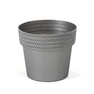 Donice - Doniczka POLA jumper fi 16 srebrny metalik Lamela - miniaturka - grafika 1