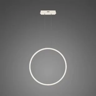 Lampa wisząca Ledowe okręgi No.1 X Φ60 cm biała in 4k ściemnialne Altavola Design - Lampy sufitowe - miniaturka - grafika 1