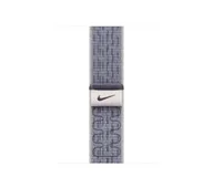 Akcesoria do zegarków - Apple sportowa Nike szarym/niebieskim do koperty 42mm - miniaturka - grafika 1