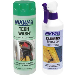 Nikwax Tech Wash + TX.Direct Spray-On 2 x 300 ml 2020 Środki do pielęgnacji tkanin 303420000 - Środki do prania Nikwax Tech Wash + TX.Direct Spray-On 2 x 300 ml 2020 Środki do pielęgnacji tkanin 303420000 - Środki do prania - miniaturka - grafika 1