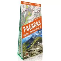 ExpressMap Fagaras, Bucegi, Piatra Craiului. Laminowana mapa trekkingowa, 1:80 000 praca zbiorowa