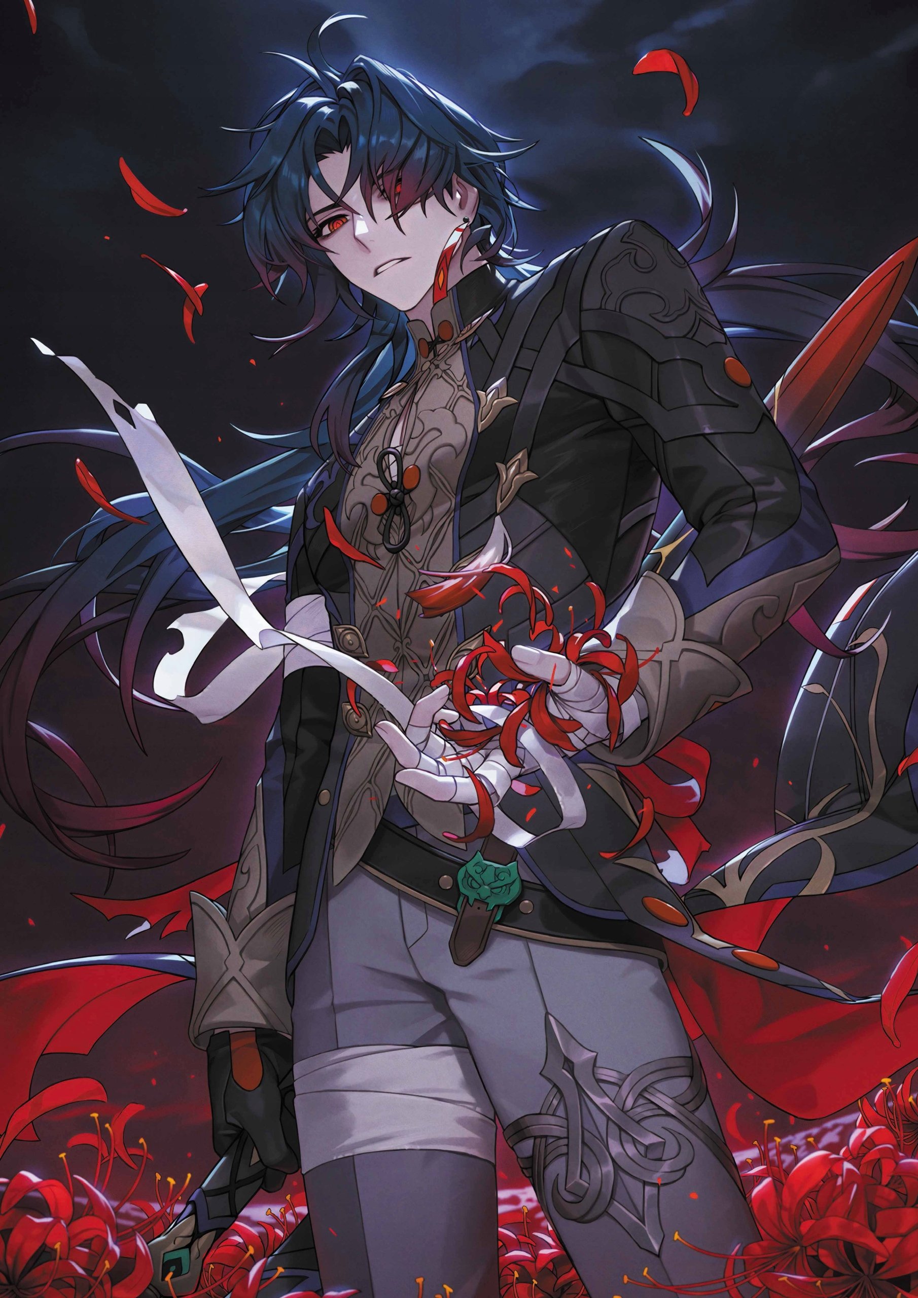Plakat A3 Honkai Star Rail Hsr Anime Gra Blade Yingxing