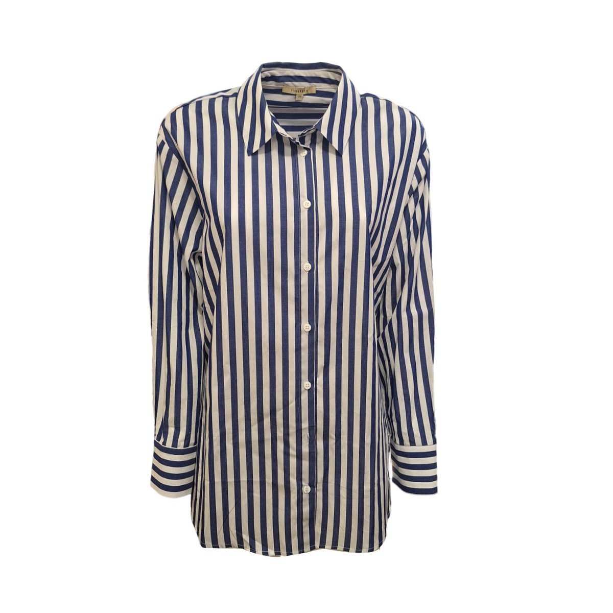 Humility - Camicia Rigata Blu/bianco BENDETO
