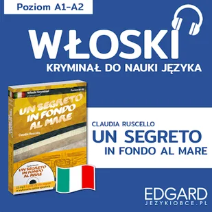 Włoski z kryminałem Un segreto in fondo al mare - Audiobooki do nauki języków - miniaturka - grafika 1