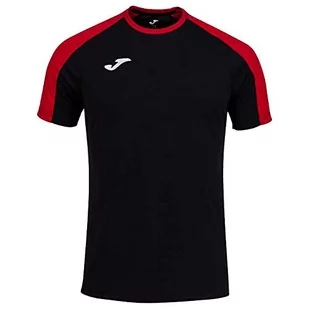 Joma Męski T-shirt z krótkim rękawem, Eco Championship, czarny/czerwony, XXL - Koszulki męskie - miniaturka - grafika 1