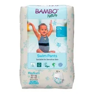 Pieluchy - BAMBO Nature Pieluszki do pływania rozmiar M 12kg+, 12 szt. - miniaturka - grafika 1
