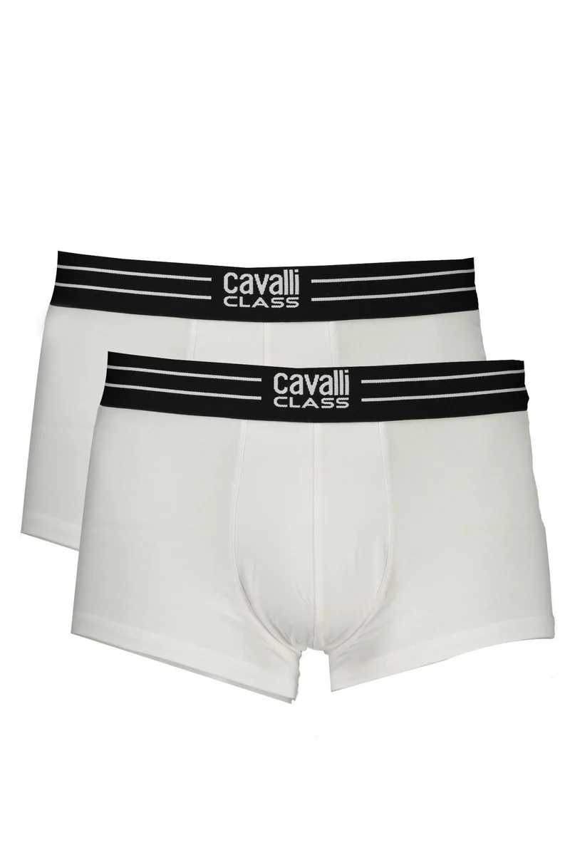CAVALLI CLASS BOKSERKI MĘSKIE BIAŁE L