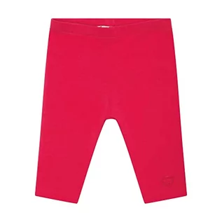 Legginsy - Steiff Klasyczne legginsy dla dziewczynek, Raspberry, 74 cm - grafika 1