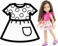 Akcesoria dla lalek - Paola Reina Ubranko Dla Lalek 32 Cm 54475 - miniaturka - grafika 1