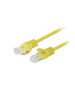 Patchcordy - Patchcord Lanberg UTP kat.6 1m żółty 10-Pack - miniaturka - grafika 1