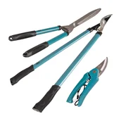 Pozostałe narzędzia ogrodowe - Sanico GoldGarden, 3 elementy, 2 sekatory i nożyce - miniaturka - grafika 1