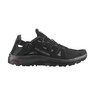 Męskie buty do wody Salomon Techamphibian 5 black/magnet/monument - 8 - Buty trekkingowe męskie - miniaturka - grafika 1