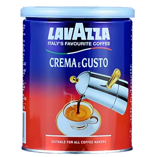 Lavazza Kawa mielona Crema e Gusto 250g puszka 8000070038820 - Kawa - miniaturka - grafika 1
