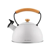 Czajniki na gaz - Czajnik nierdzewny 1,8 l New nature line szary - miniaturka - grafika 1