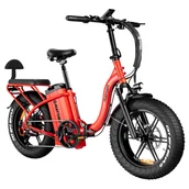 Rowery elektryczne - RATTAN LF Ultra Electric Bike 1000W Motor 48V 40 5Ah Battery 20*4 inch Tires 50km/h Max Speed 190km Max Range Hydraulic B - miniaturka - grafika 1