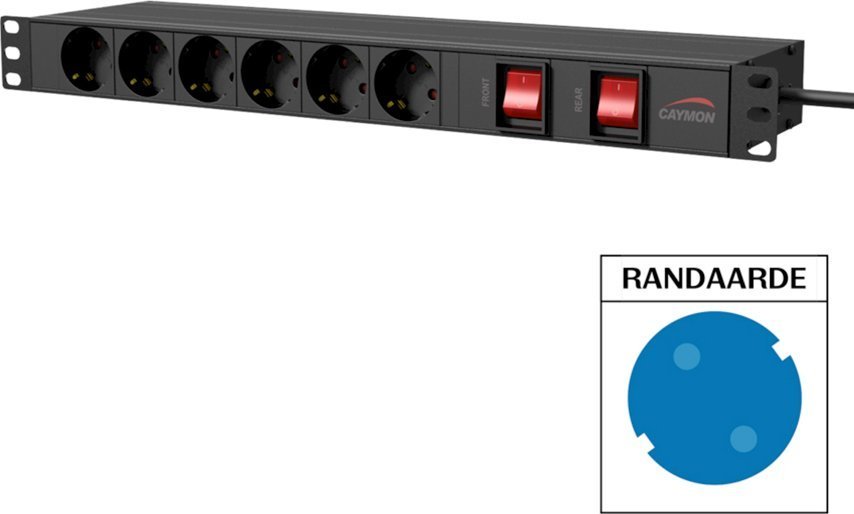 Caymon CAYMON PSR269GS/B Listwa zasilająca 19