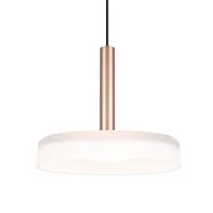 Lampy sufitowe - Lampa zawieszana CELESTE 354910165 Trio LED 10W 3000K metalowa biały brązowy - miniaturka - grafika 1