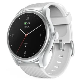 Hama Fit Watch 5010 Srebrna koperta z białym paskiem - Smartwatch - miniaturka - grafika 1
