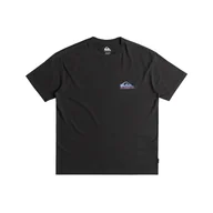 Koszulki męskie - Męska Koszulka z krótkim rękawem QUIKSILVER TAKE US BACK LOGO SS EQYZT07654-KTA0 – Czarny - miniaturka - grafika 1